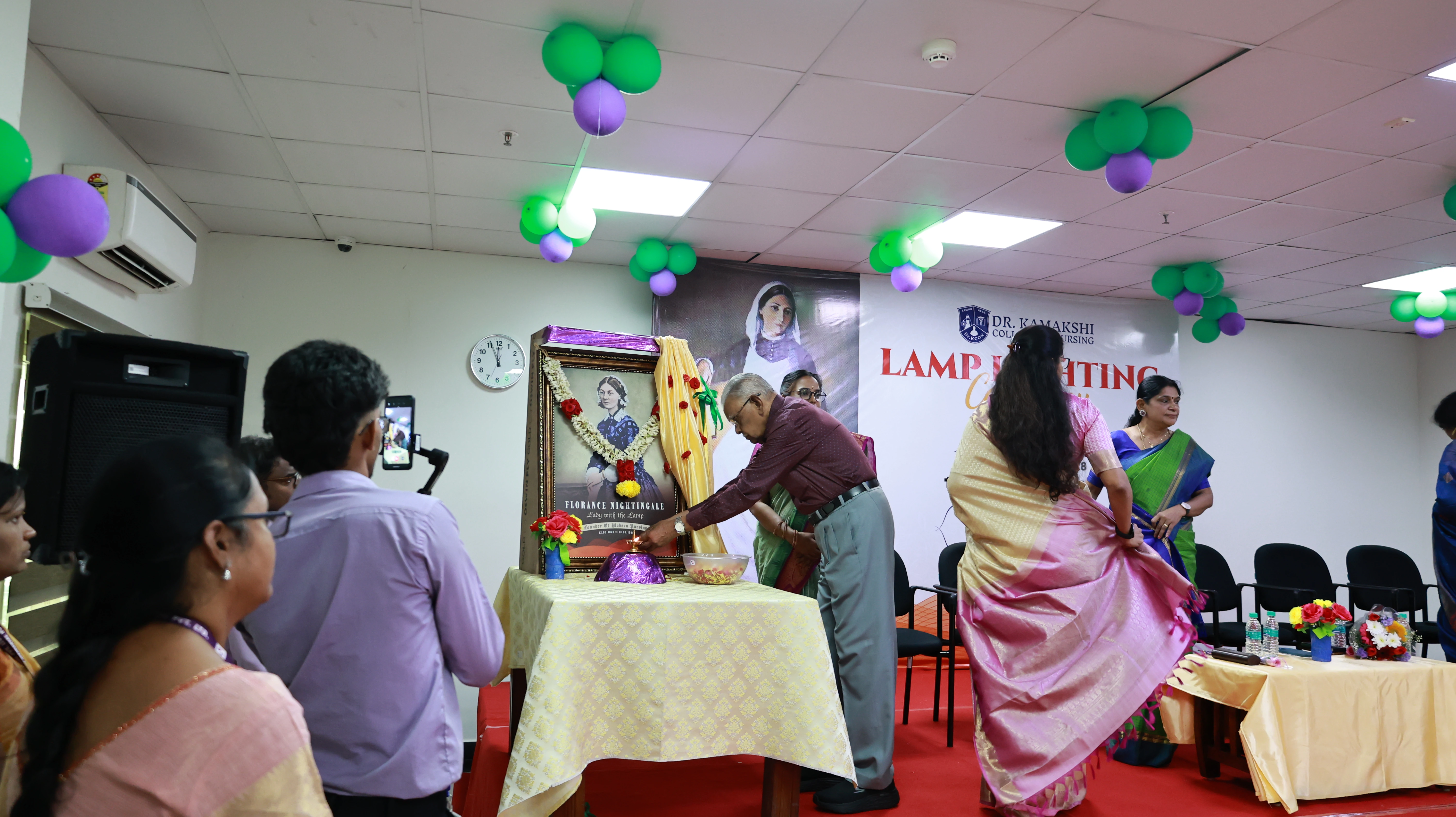 Lamp-Lighting Event Photo